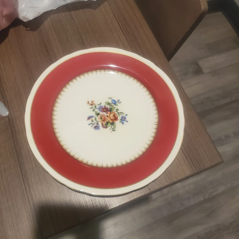 Vintage Aynsley Bone China Plate floral design replacement plate